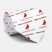 Cravate Intoxiqué cardinal du nord (Roulé)