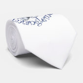 Cravate Intrication Quantique de Westies (Roulé)
