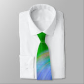 Cravate Intricité verte (Attaché)