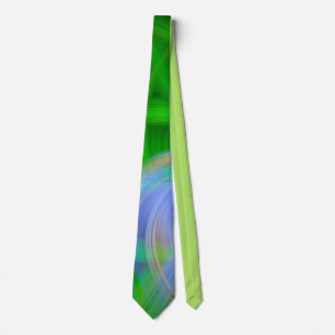 Cravate Intricité verte