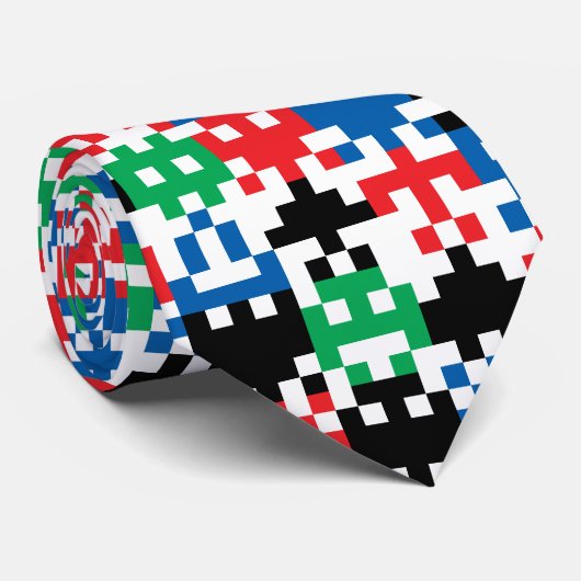 Cravate Invader_03-04 (Roulé)