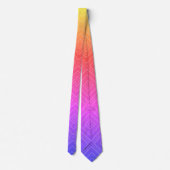 Cravate Ipanema Arc-en-ciel Hypnotique Diamant Moderne Pop (Dos)