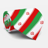 Cravate Iran Cravates, mode Drapeau iranien, affaires (Roulé)