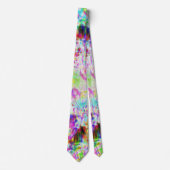 Cravate Iridescente Chrome Huit (Devant)