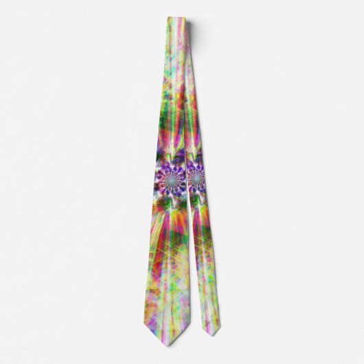 Cravate Iridescente Chrome Treize (Devant)