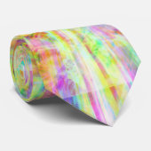 Cravate Iridescente Chrome Treize (Roulé)