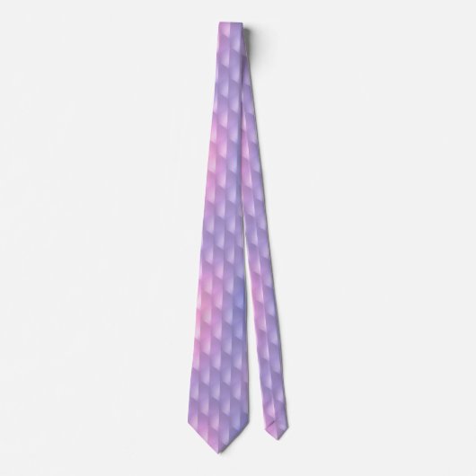 Cravate Iridescente violet et rose (Devant)