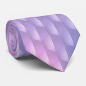 Cravate Iridescente violet et rose (Roulé)
