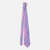 Cravate Iridescente violet et rose (Dos)