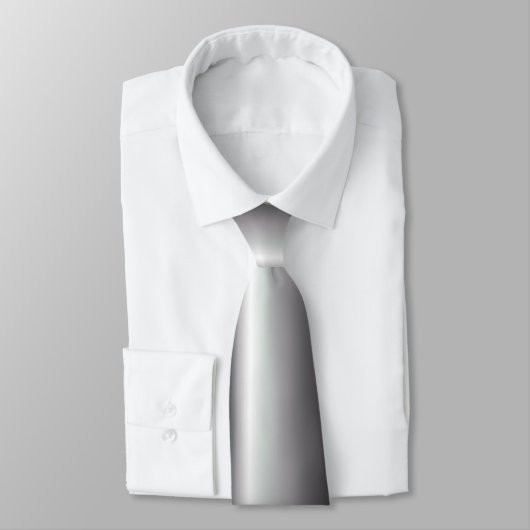 Cravate Iris bleu profond et blanc (Attaché)