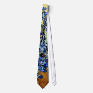 Cravate iris bleus, Van Gogh