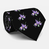 Cravate Iris de pourpre du Tennessee (Roulé)