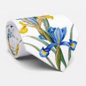 Cravate Iris d'Espagne par Pierre-Joseph Redouté (Roulé)