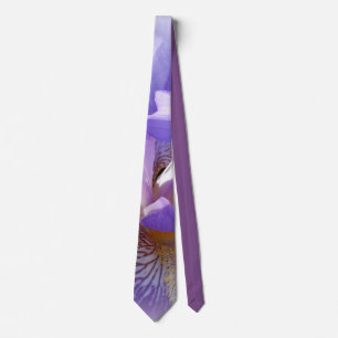 Cravate iris pourpre