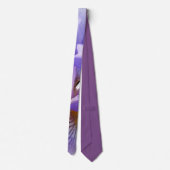 Cravate iris pourpre (Dos)