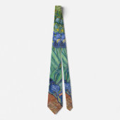 Cravate Irises par Van Gogh (Devant)