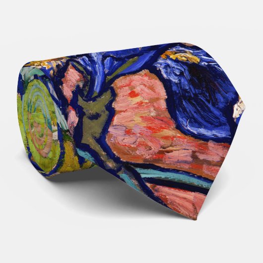 Cravate Irises par Vincent van Gogh (Roulé)