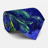 Cravate Irises, tableau de Claude Monet, (Roulé)