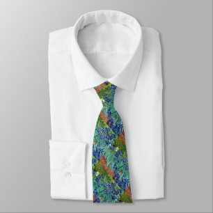 Cravate Irises Vincent van Gogh Peinture Necktie