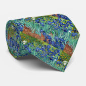 Cravate Irises Vincent van Gogh Peinture Necktie (Roulé)