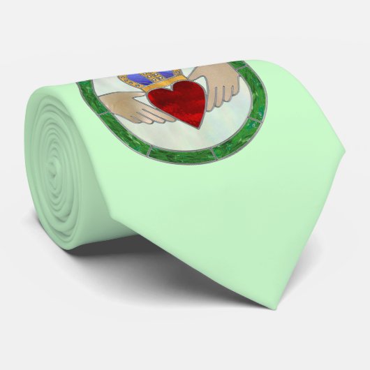 Cravate Irish Claddagh (Roulé)