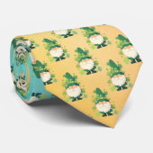 Cravate Irish Gnome With Shamrocks (Roulé)