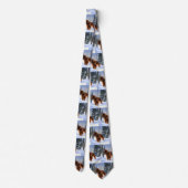 Cravate Irish Setter Let It Neige Christmas (Dos)