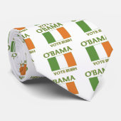 Cravate Irlandais de vote d'Obama (Roulé)