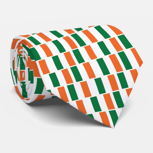 Cravate irlandaise de drapeau (Roulé)