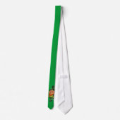 CRAVATE IRLANDAISE FUNNY LEPRECHAUN (Dos)