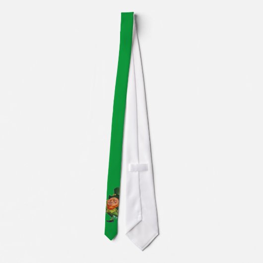 CRAVATE IRLANDAISE FUNNY LEPRECHAUN (Dos)