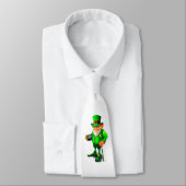 CRAVATE IRLANDAISE FUNNY LEPRECHAUN (Attaché)
