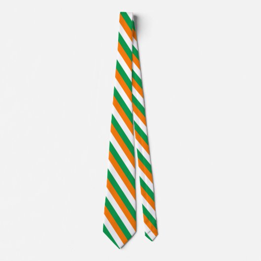 Cravate Irlande Cravates, mode Irish Flag (Devant)