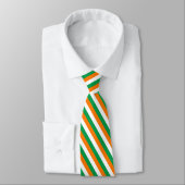 Cravate Irlande Stripes Cravate, affaires Irish Drapeau mo (Attaché)