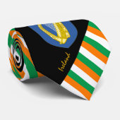 Cravate Irlande Stripes Cravate, affaires Irish Drapeau mo (Roulé)