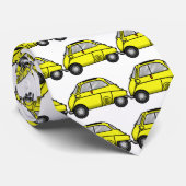 Cravate isetta ab plus le jaune (Roulé)
