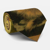 Cravate Islay, Tilco, un Ara et des Inséparables par Lands (Roulé)