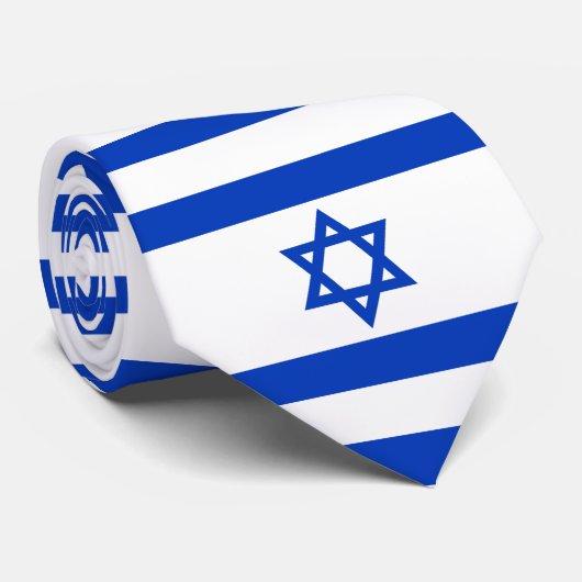 Cravate israel (Roulé)