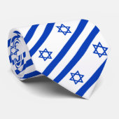 Cravate Israël Cravate, business fashion & Israel Drapeau (Roulé)