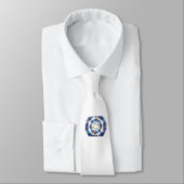 Cravate Italian Brainrot Cyberpunk Shark (Attaché)