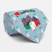 Cravate Italien - Italia Krawatte (Roulé)
