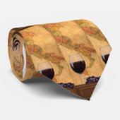 Cravate italienne en verre de vin (Roulé)