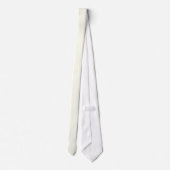 Cravate ivoire (Dos)