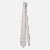 Cravate Ivory Wildflower Botanique (Devant)