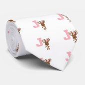 Cravate J est pour Jackalope (Roulé)