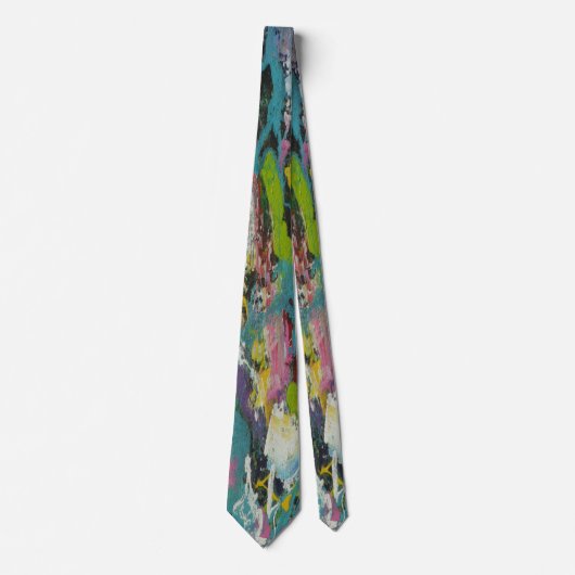 Cravate J Garcia Inspired Abstract Tie by Skye Taylor (Devant)