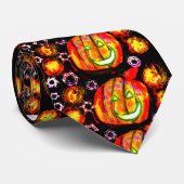 Cravate Jack o Jack-o'-lantern (Roulé)
