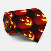 Cravate Jack-o'-lantern (Roulé)