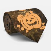 Cravate Jack-o'-lantern (Roulé)