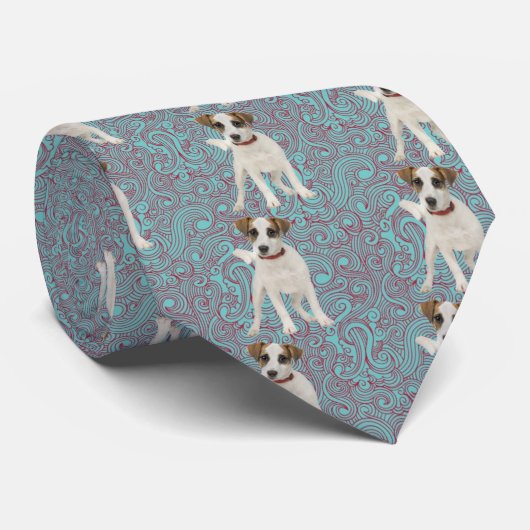 Cravate jack russell (Roulé)